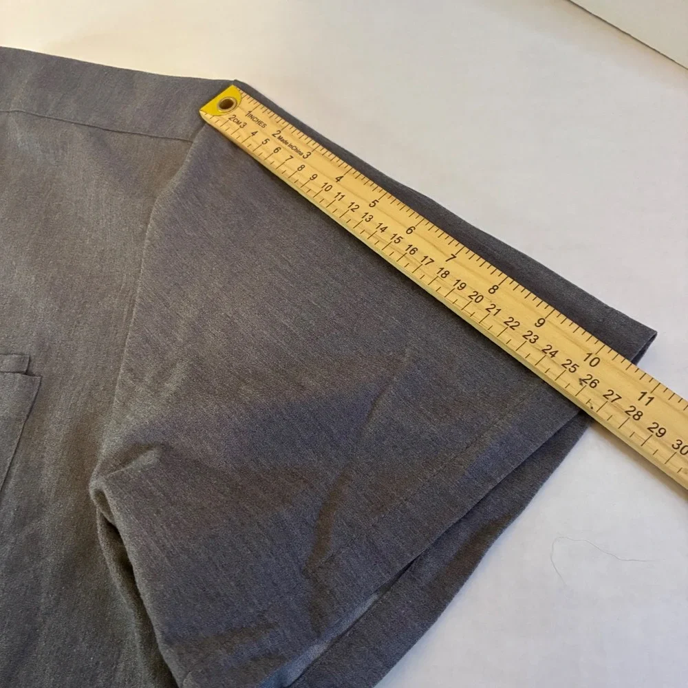 Figs Tech Collection Men's T2001T Gray Scrubs Set Top Pants XXL Leon Axim Cargo